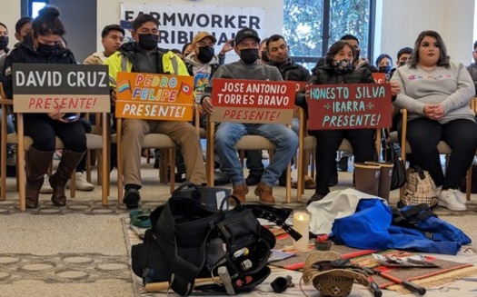 Laborers marked a decade of Farmworkers Tribunals in Olympia in 2023. (Community to Community Development)