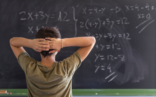 Math scores fell during the pandemic but a new survey on math education found 70% of high school students say they believe in their ability to learn math through hard work. (2Design/Adobestock)