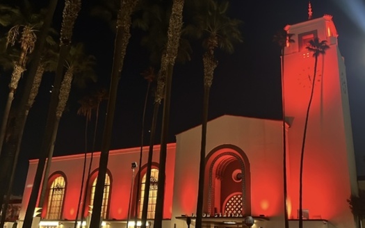 Historic Union Station in Los Angeles 