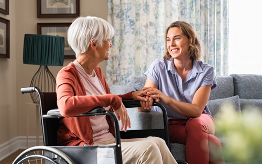 There are about 48 million unpaid family caregivers in the U.S., providing care with a dollar value of nearly $600 billion. (Rido/Adobe Stock)