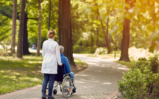 The 12 nursing homes that closed in Nebraska in the past three years amount to 556 fewer beds for Nebraskans needing nursing-home level care. (luckybusiness/Adobe Stock)