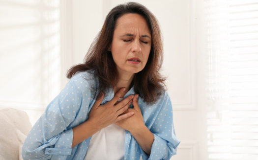 According to the National Institutes of Health, coronary heart disease is the leading cause of death for women. About 80% of women ages 40 to 60 have one or more risk factors for coronary heart disease. (Adobe Stock)<br />
