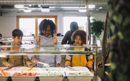 Many school lunch programs are introducing more non-meat, non-dairy meals to normalize a healthier,  more climate-friendly plant-based diet. (CivilEats)