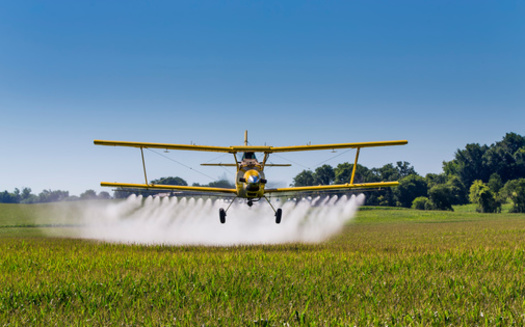 The National Family Farm Coalition says the use of dicamba and other herbicides has been estimated to quadruple with the planting of new herbicide-resistant seeds, resulting in more toxins in the environment and in foods eaten by livestock, wildlife and humans. (Adobe Stock)