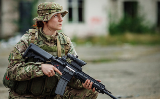 The majority of women veterans are not enrolled in Veteran Health Administration care, yet these women have experienced a more than sixty-percent increase in suicide rates over the past two decades. (Adobe Stock) 