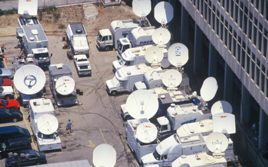 In the mid-1990s, news media from around the world descended upon Los Angeles for wall-to-wall coverage of the O.J. Simpson murder trial. (Adobe Stock)