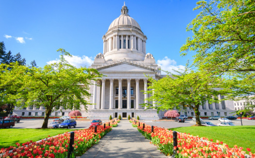 A bill to prohibit attendance at captive audience meetings was several years in the making in Olympia. (Zack Frank/Adobe Stock)