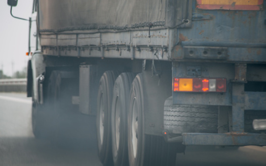 Although heavy-duty trucks make up 10% of vehicles on the road, they create more than 25% of total pollution. (Adobe Stock)