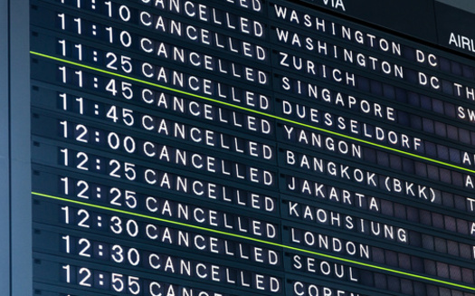 The U.S. Public Interest Research Group reported complaints about refunds for flight cancellations spiked at the start of the pandemic. They have eased but remain higher than pre-pandemic years. (Adobe Stock)