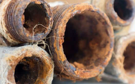 A study by the Johns Hopkins School of Public Health found lead pipes were used, and often required, before being banned in the U.S. in 1986. Many cities still use lead water pipes installed prior to the ban. (Adobe Stock)