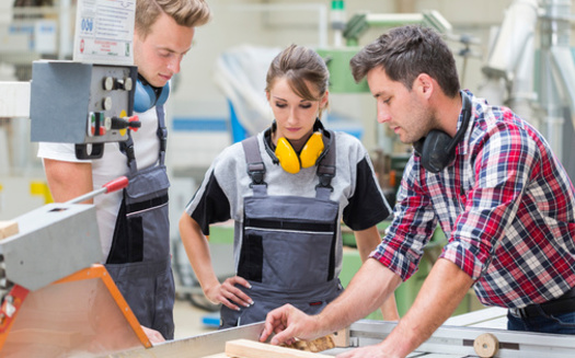 According to the U.S. Chamber of Commerce, nearly 90% of contractors are experiencing moderate-to-high difficulty finding skilled talent. Figures like that are prompting enhanced efforts to train more apprentices in the construction trades. (Adobe Stock)