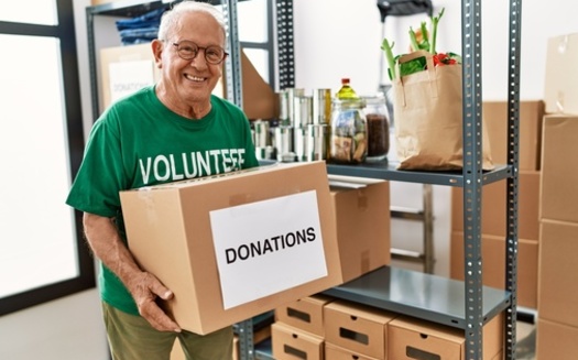Older Idahoans have higher rates of volunteerism than younger people. (Krakenimages.com/Adobe Stock)