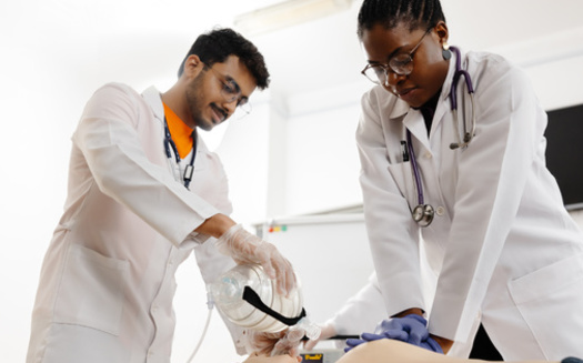 More advanced simulation technology will help train future health care workers in the classroom. (nazariykarkhut/Adobe Stock)