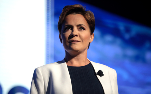 Kari Lake has raised $8.4 million and is the only Republican woman with campaign finance data for the U.S. Senate or U.S. House races in Arizona. (Gage Skidmore/Wikimedia Commons) 