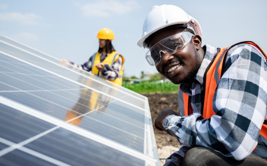 An analysis from the University of Massachusetts Amherst found the more than 100 climate, energy and environmental investments in the Inflation Reduction Act will create more than 9 million good jobs over the next decade. (Adobe Stock)