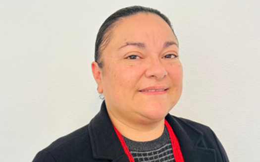 Candice Griego, the new director of Tribal Relations for Roadrunner Food Bank, wants to help New Mexico's Indigenous communities develop food sovereignty. (Courtesy Roadrunner Food Bank)