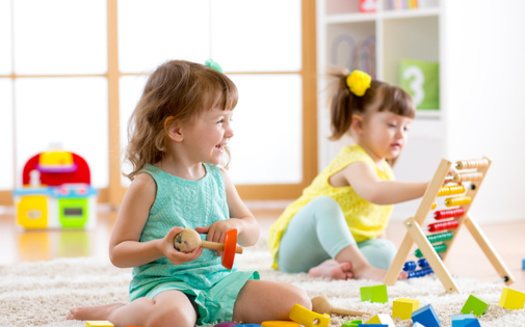 Iowa's newly released Child Care Connect website displays child care providers with vacancies by geography or along a designated driving route. With the tool, people can identify child care providers close by between their home and office. (Adobe Stock) 