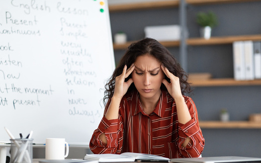 A new survey found 64% of teachers and 67% of special education teachers in Connecticut would not recommend pursuing a career in teaching and 46% said they would not have become educators if they could start over. (Adobe Stock)