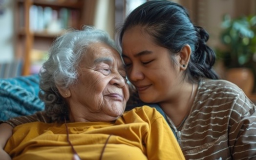 The American Heart Association said caregivers often experience personal and spiritual growth, discovering their own resilience, competence and capacity for sacrifice as they help a friend or loved one. (Justlight/Adobe Stock)