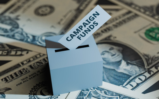 Since the U.S. Supreme Court ruling for Citizens United in 2010, a handful of wealthy donors have dominated electoral giving and spending in America's political campaigns. (AddMeshCube/Adobe Stock)