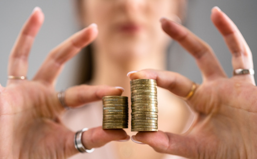 Connecticut data show men earn more than females regardless of whether they go to college, a gap widening over time. (Adobe Stock)