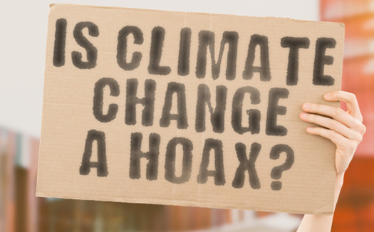 For decades, the fossil fuel industry has been able to slow or prevent policies to reduce climate pollution by laundering false claims and junk science through allied think tanks and media outlets. (Adobe Stock)