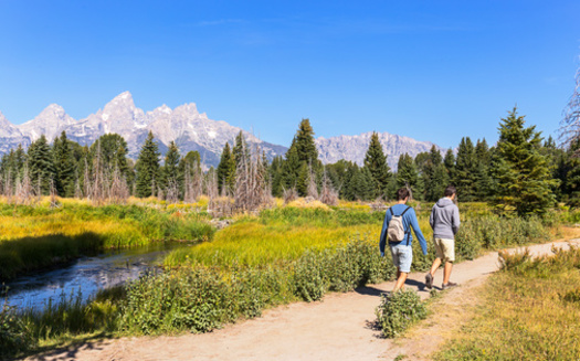 National parks in Wyoming supported about $479 million in labor income in 2023, according to a National Park Service report. (Adobe Stock)