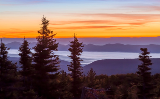 Visitors can take in the view from Bear Rocks at the Dolly Sods. According to data collected by the West Virginia Highlands Conservancy, an estimated 35,000 people visit the Dolly Sods each year. (Adobe Stock)<br />