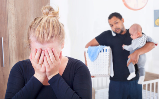 The latest America's Health Ranking Report finds 10.6% of New Jersey women experience postpartum depression in 2021, slightly below the national average of 12.7%. (Adobe Stock)