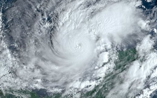 Hurricane Milton grew to become a major hurricane on the morning of Oct. 7, 2024. (AWS S3 Explorer/Wikimedia Commons)