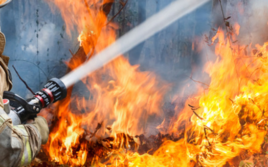 Emergency management officials in North Dakota say dry air with less than 20% relative humidity and dried vegetation are providing plenty of fuel for wildfires this season. (Adobe Stock)