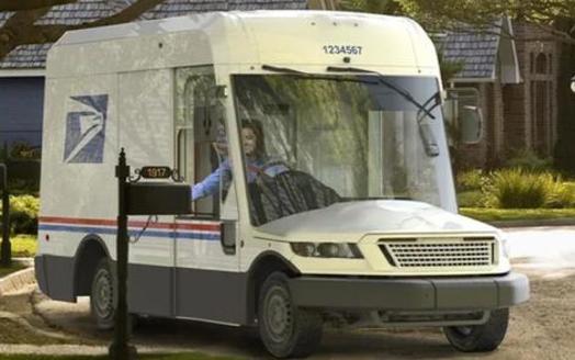 The financially beleaguered U.S. Postal Service expects to save billions of dollars by using electric rather than gas-powered mail delivery trucks. (USPSoig.gov)  
