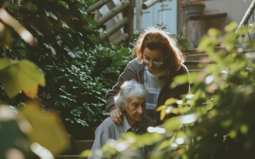Americans' unpaid care, two-thirds of which is performed by women, is valued at more than $1 trillion each year, according to a 2024 analysis by the National Partnership for Women and Families. (Adobe Stock) <br />