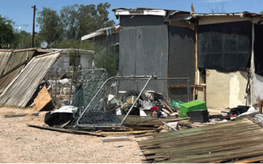 Because of their remote nature and limited capacity to access financial help, many of New Mexico's colonias rely on water wells not built to code. (GAO)