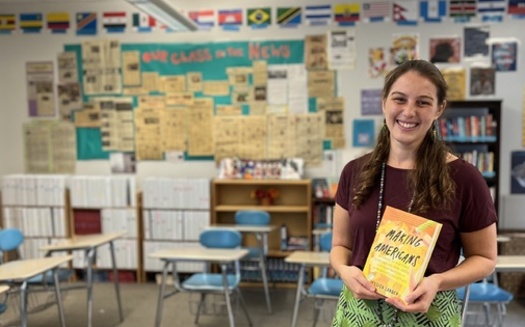 Lowell, Massachusetts, teacher Jessica Lander's book, 