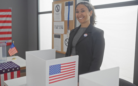 In North Carolina, college and university students may register and vote in the county where they live while they go to school if they do not intend to return to their former home after graduation. (Adobe Stock) 
