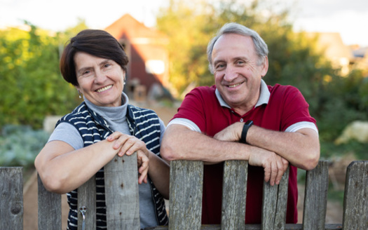 Around 25% of older voters identify as family caregivers, according to the poll. (Adobe Stock)