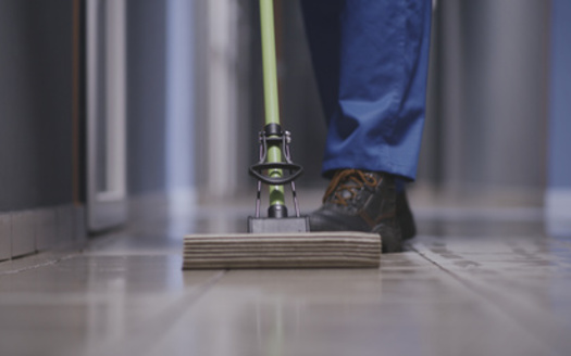 Custodians maintain school buildings so schools can operate. (Framestock/Adobe Stock)