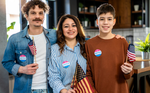 Moms of young children remain vastly underrepresented in state capitols across the country, according to the Vote Mama Foundation. (Mediteraneo/Adobe Stock)