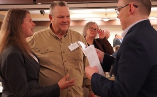 Sen. Jon Tester, D-Mont., was first elected to the U.S. Senate in 2006, defeating Republican incumbent Conrad Burns in one of the year's closest Senate races. (Tester for U.S. Senate campaign)