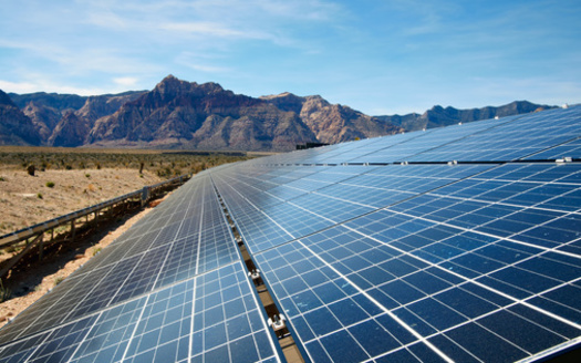 Around 81% of Nevada voters want to get more power from solar energy, according to the Solar Energy Industries Association. (Adobe Stock)