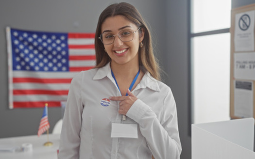 At Adamson High School in the Dallas Independent School District, 95% of eligible students registered to vote. (Krakenimages.com/Adobe Stock)