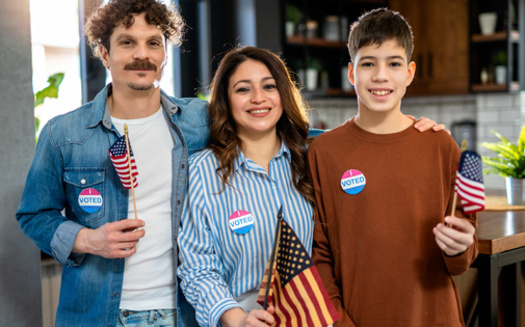 The Latino voter turnout is expected to grow by 6.5% compared with 2020, while non-Hispanic voter turnout is projected to increase by just 1.5% from 2020 levels. (Mediteraneo/Adobe)
