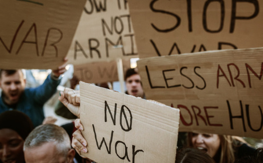 Some pro-Palestinian first-time student voters said they had a hard time grappling with casting a ballot for any candidate in the election given the U.S. military support for the war in Gaza. <br />(Adobe Stock)