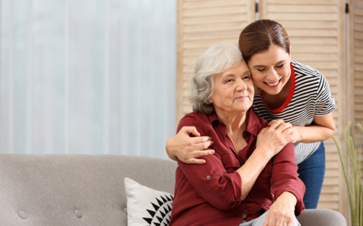 More than 40% of caregivers for people with dementia have household incomes of $50,000 or less, according to the Alzheimer's Association. (Adobe Stock) 