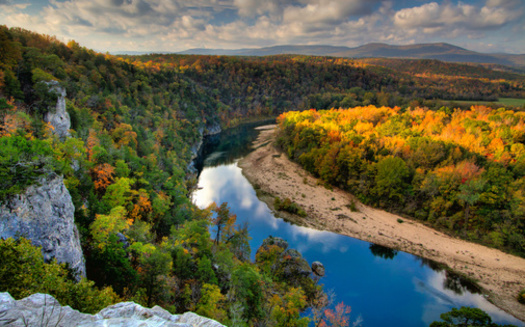 The Buffalo River Watershed Alliance was created to help preserve and protect the scenic beauty and pristine water quality of the Buffalo National River by opposing and preventing the construction and operation of industrial concentrated animal feeding operations within the Buffalo River watershed. (ODell Outside/Adobe Stock)