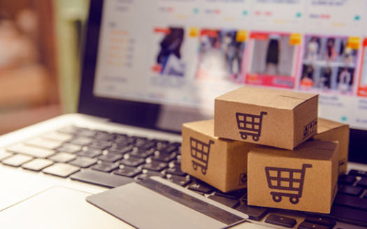 Researchers have found that online shopping generates 4.8 times more packaging waste than in-store purchases, on average. (Adobe Stock)