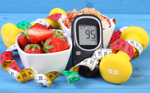 Episcopal Health Foundation's survey found that households with diabetes are more likely to say they should eat better and exercise more. More than three quarters (76%) of Texans in households with diabetes say their daily diet could be healthier and 74% say they should be getting more physical exercise.  (ratmaner/Adobe Stock)