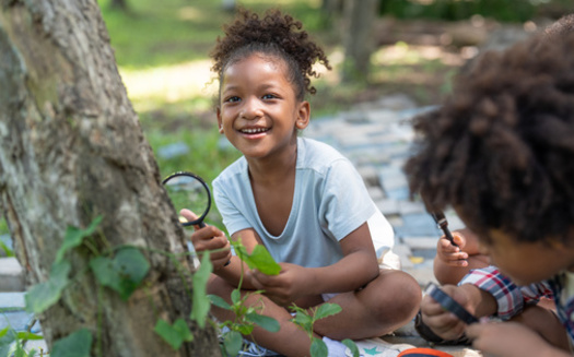 Studies show nature-based outdoor learning has measurable socio-emotional, academic and physical health benefits for students. (Adobe Stock)<br />