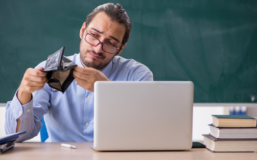 An Equable Institute report finds Connecticut school districts with smaller pension obligations are likely to have a high percentage of their workforce paid lower salaries at or below $60,000. (Adobe Stock)
